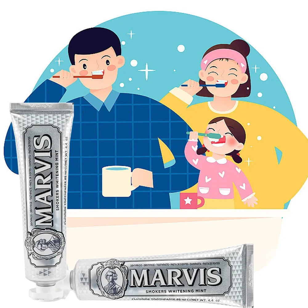 Dentifrice Marvis, Blanchiment Dentaire Naturelle