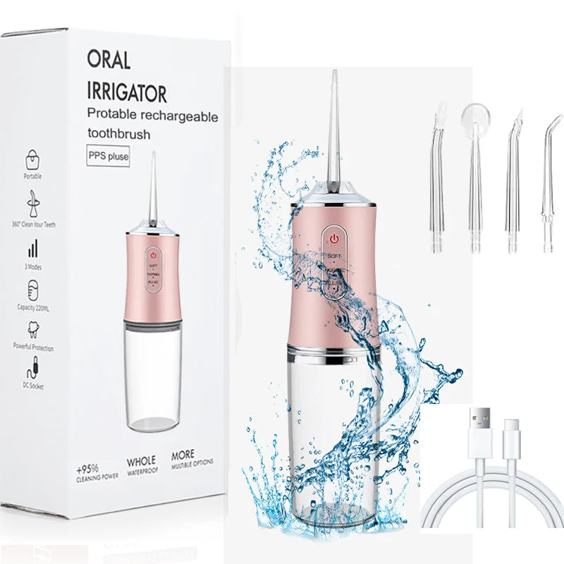 PACK jets d'eau et dentifrice